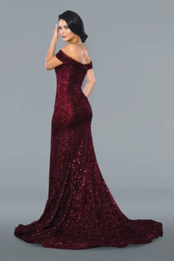 The Beth Collection Style #22069 #3 Burgundy thumbnail