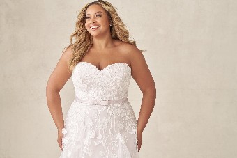 Allure Bridals Style #W551 #4 Ivory thumbnail