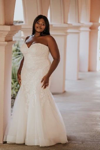 Allure Bridals Style #9960L #0 Ivory/Sand thumbnail
