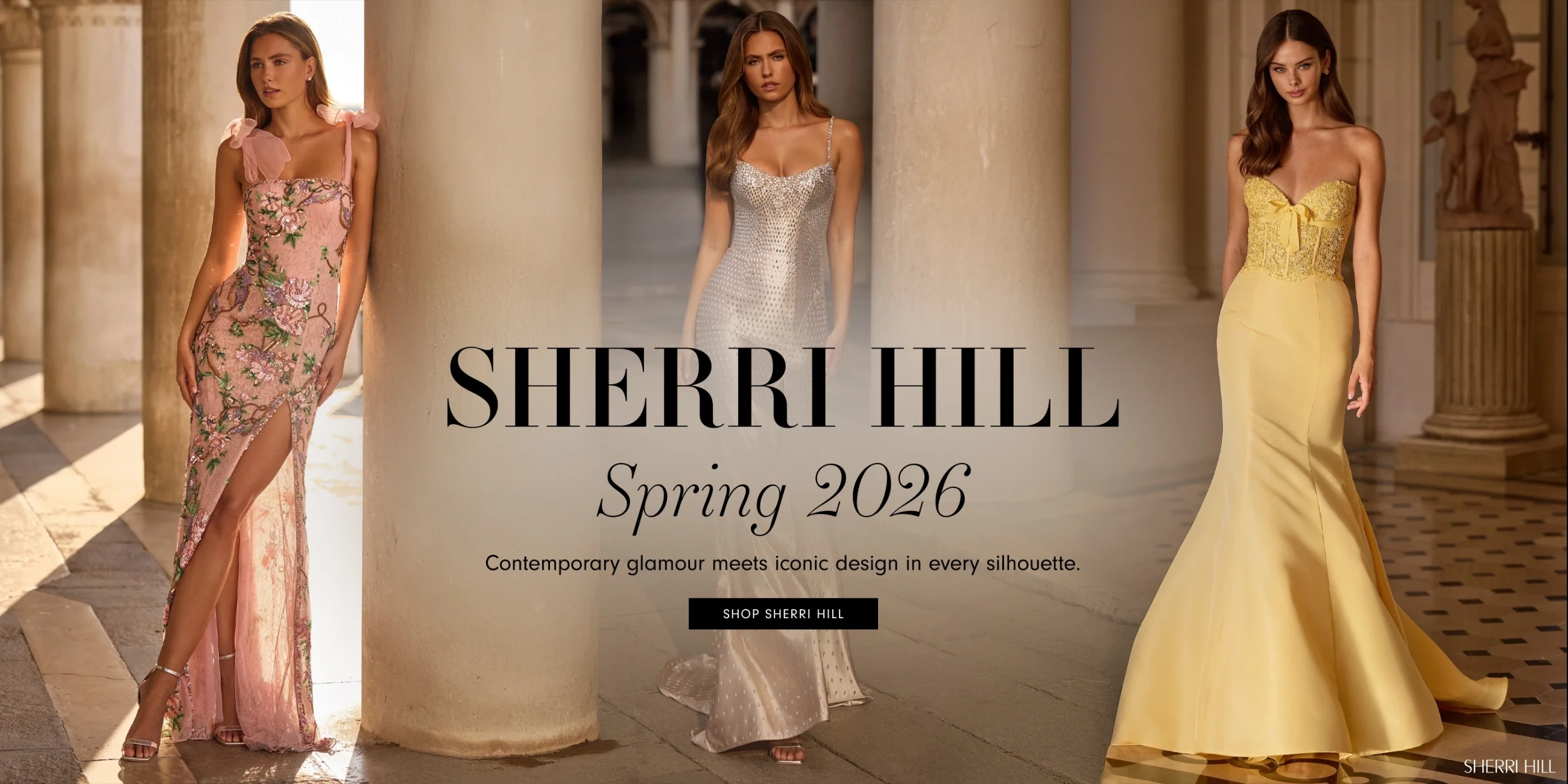 Shop Sherri Hill Banner