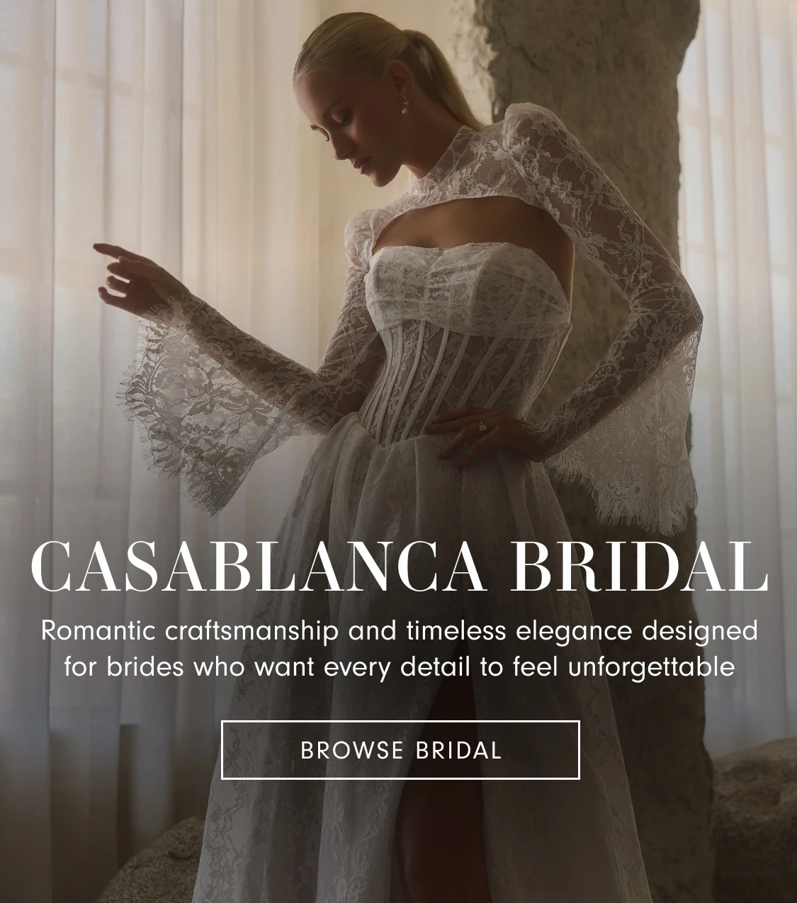Casablanca Bridal Spring 2026 banner