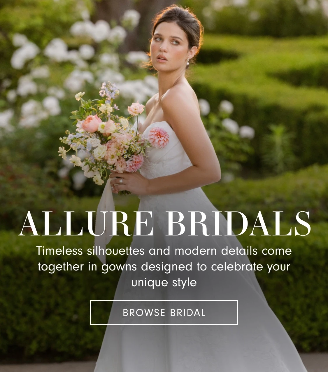 Allure Bridals Spring 2026 Banner
